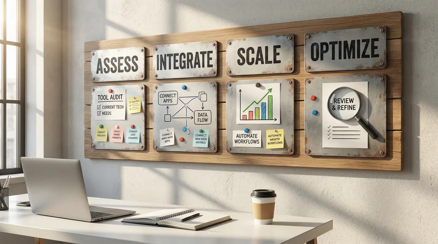 productivity-checklist-steps-board