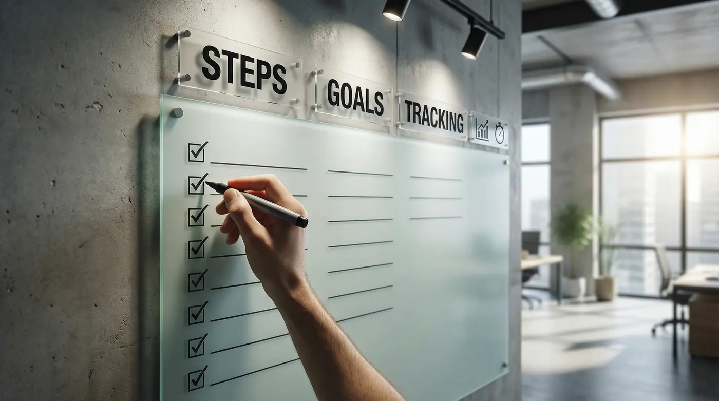 checklist-board-tracking-steps-goals-and-progress