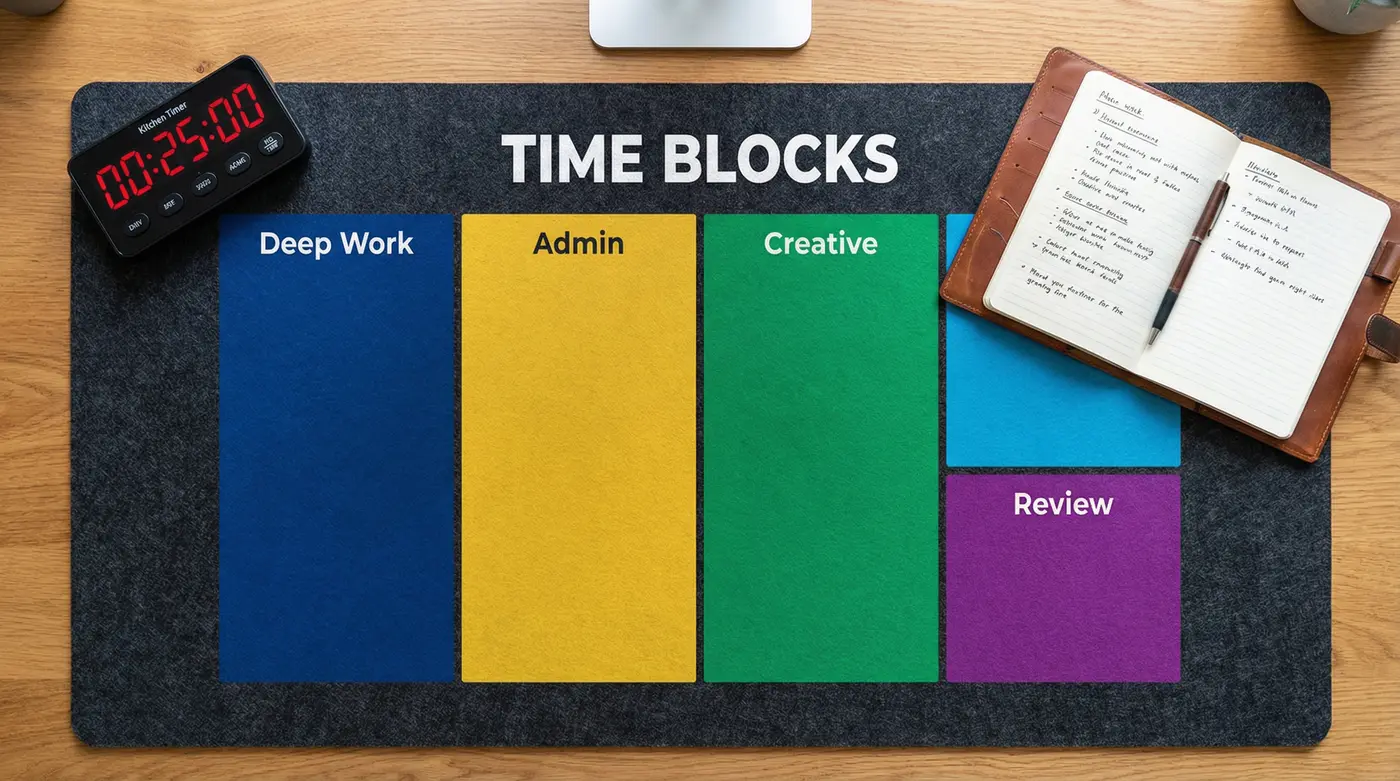 time-blocking-schedule-desk-layout