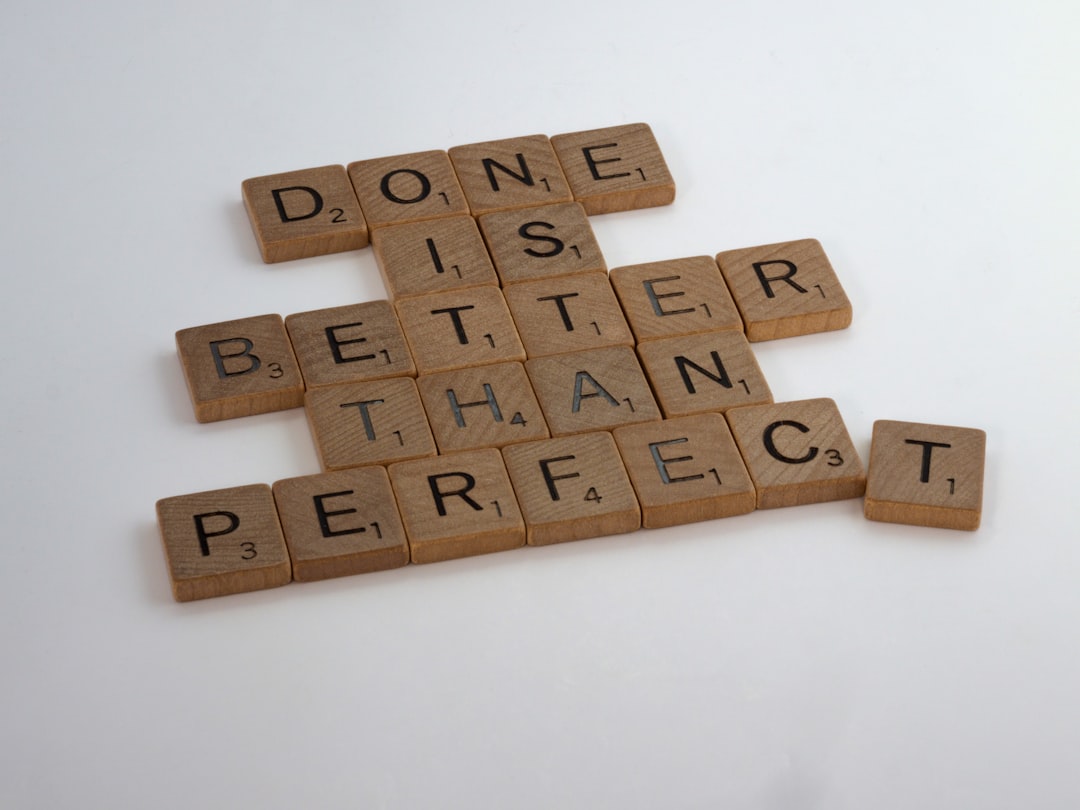 Breaking the Cycle: Overcoming Perfectionism to Get More Done